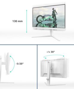 Monitor Consumer Philips 27M2N3201A/00, 27", 1920 x 1080 pixeli, White,