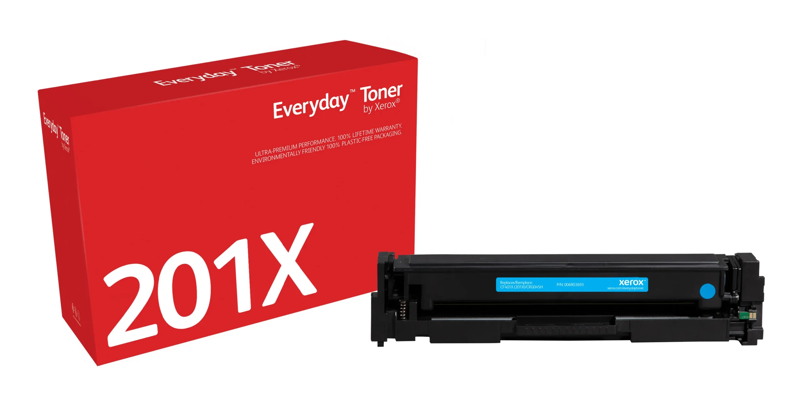 006R03693 Xerox toner cyan echivalent cu HP CF401X (HP 201X) / Canon CRG-045HC