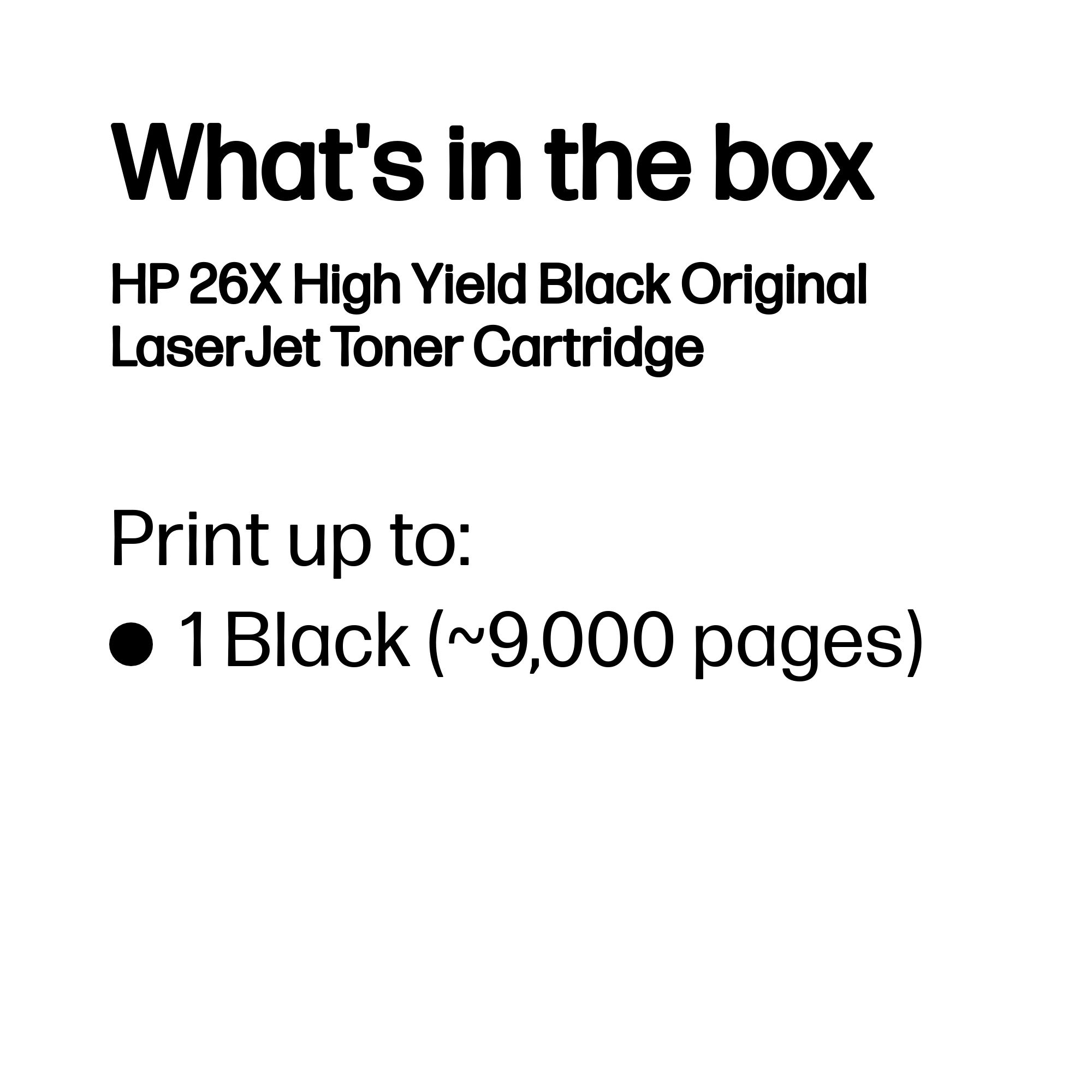Toner HP CF226X, Black - imagine 3