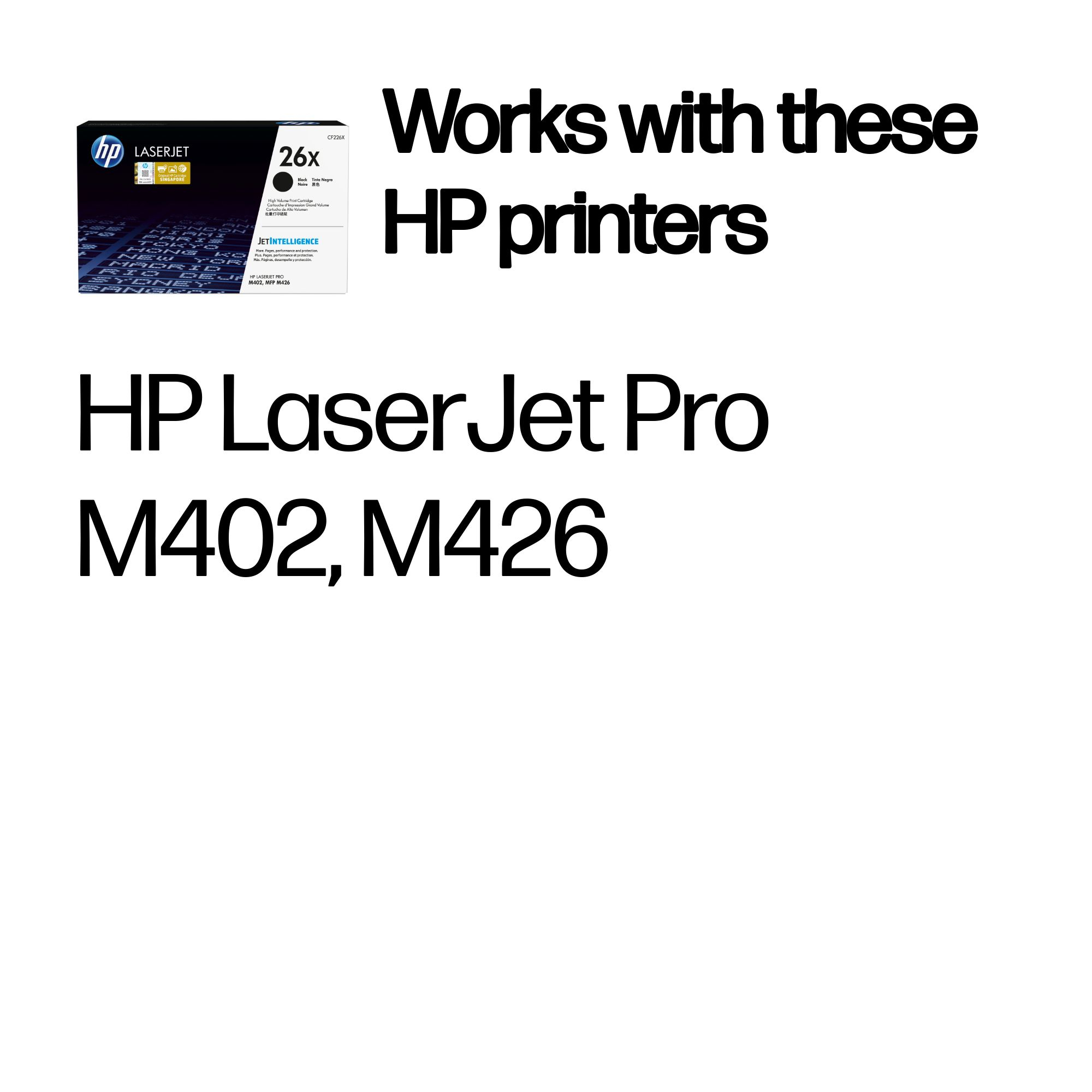 Toner HP CF226X, Black - imagine 2