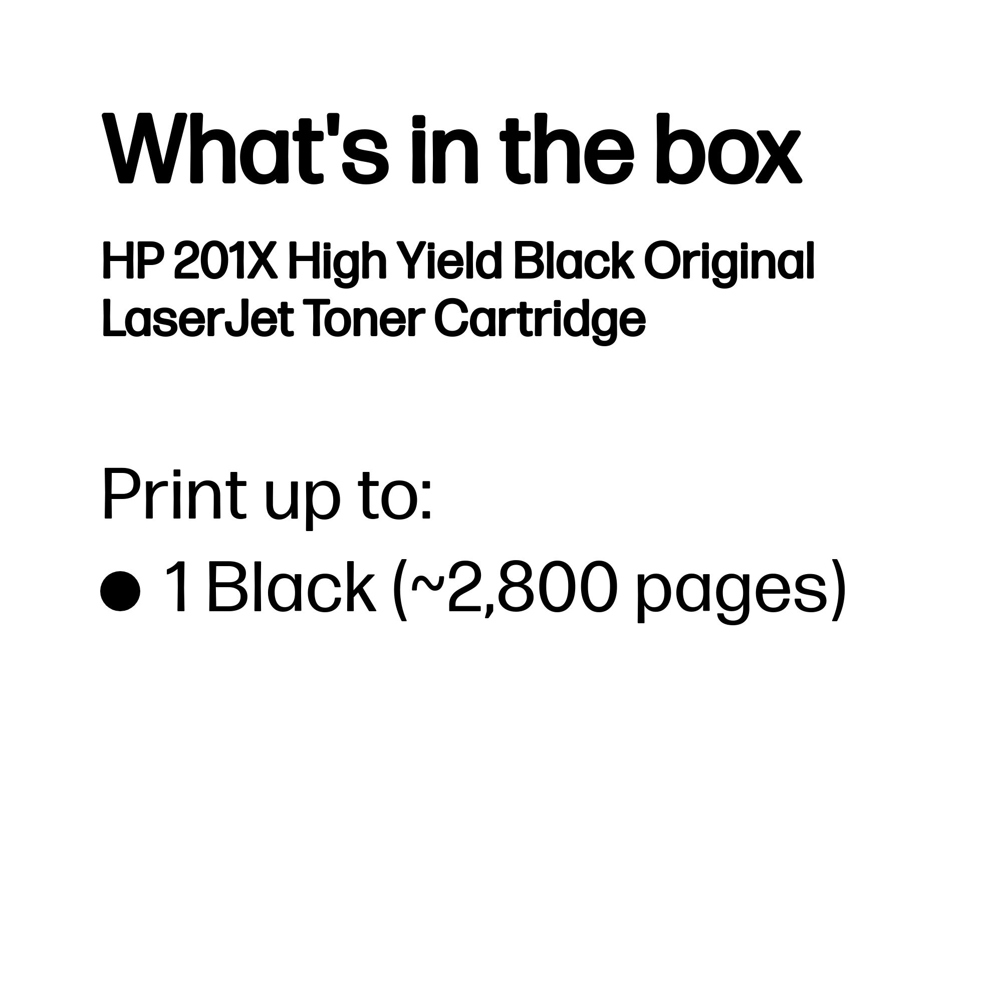 Toner HP 201X, Black - imagine 3