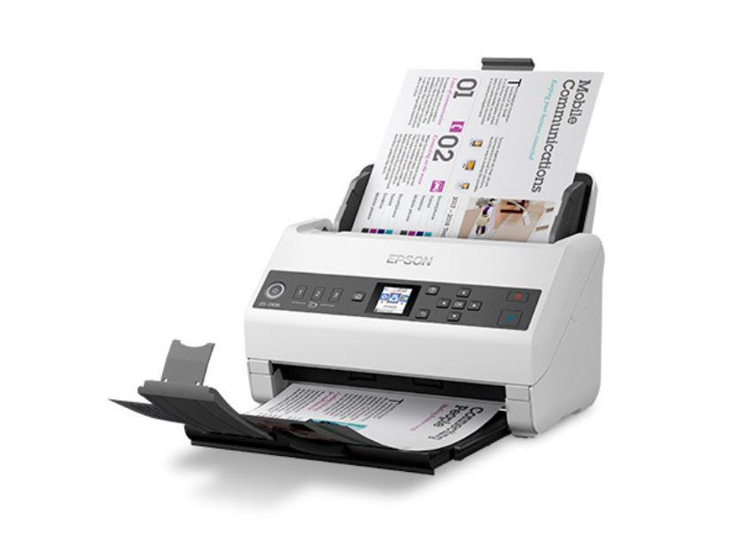 Scanner Epson DS-730N, dimensiune A4, tip sheetfed, viteza scanare: 40 - imagine 5