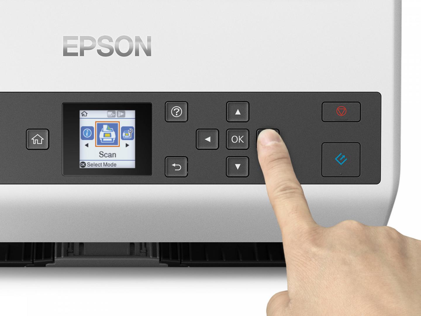 Scanner Epson DS-870, dimensiune A4, tip sheetfed, viteza scanare: 65ppm, - imagine 3