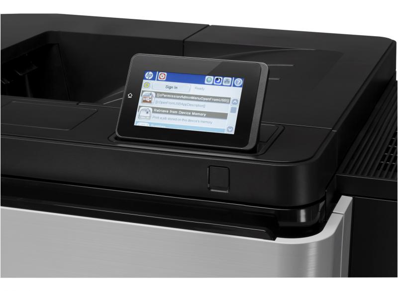 Imprimanta laser mono HP LaserJet Enterprise M806dn, dimensiune A3 ,duplex, - imagine 3