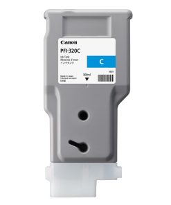Cartus cerneala Canon PFI-320C, cyan, capacitate 300ml, pentru Canon TM