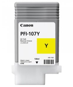Cartus cerneala Canon PFI-107Y, yellow, capacitate 130ml, pentru Canon iPF680/685,