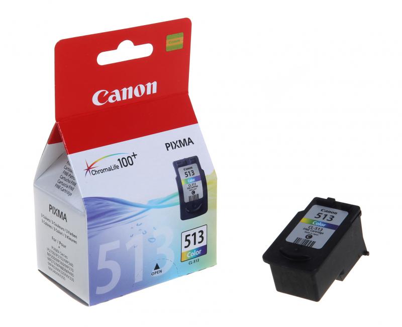 Cartus cerneala Canon CL-513, color, capacitate 13ml / 350 pagini, - imagine 3