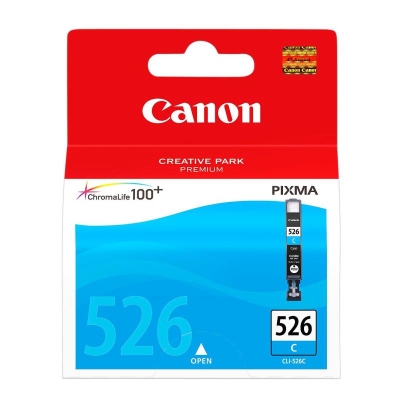 Cartus cerneala Canon CLI-526C, cyan, pentru Canon Pixma IP4850, Pixma - imagine 3