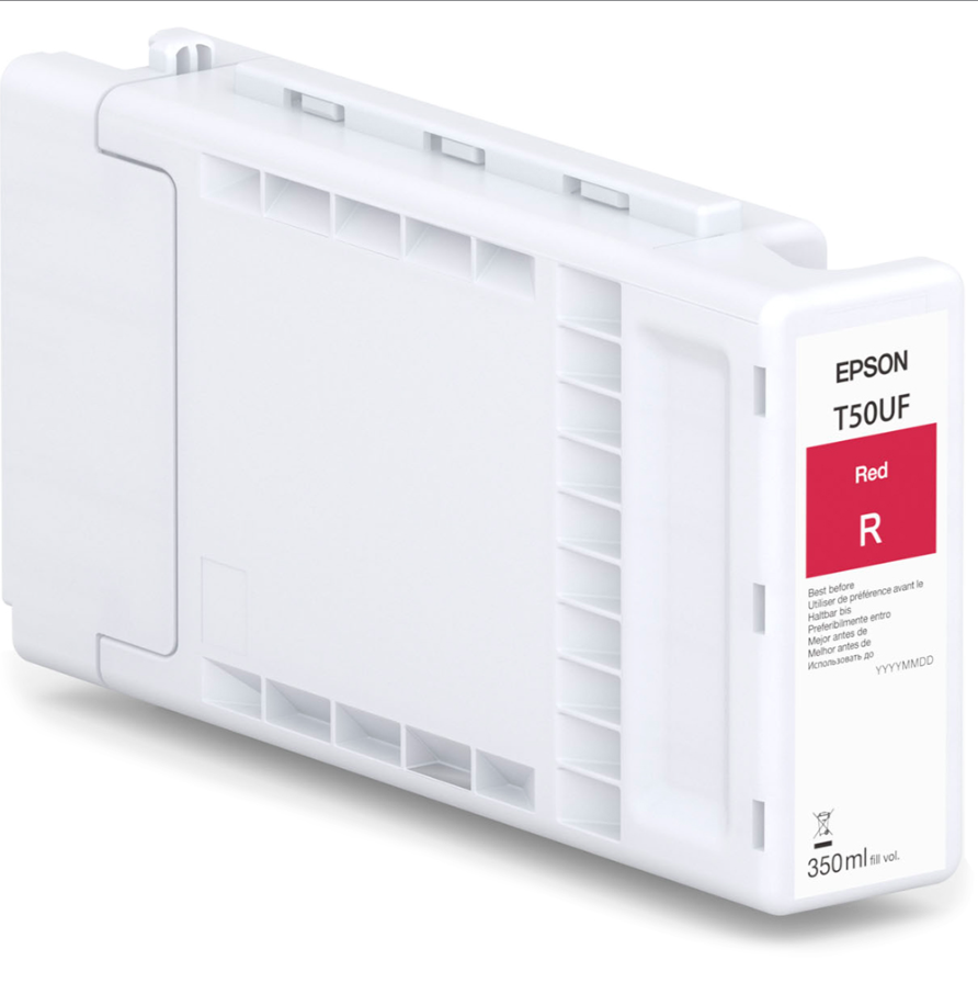 Epson UltraChrome XD3 350ml T50UF RED Pigment Ink Cartridge,