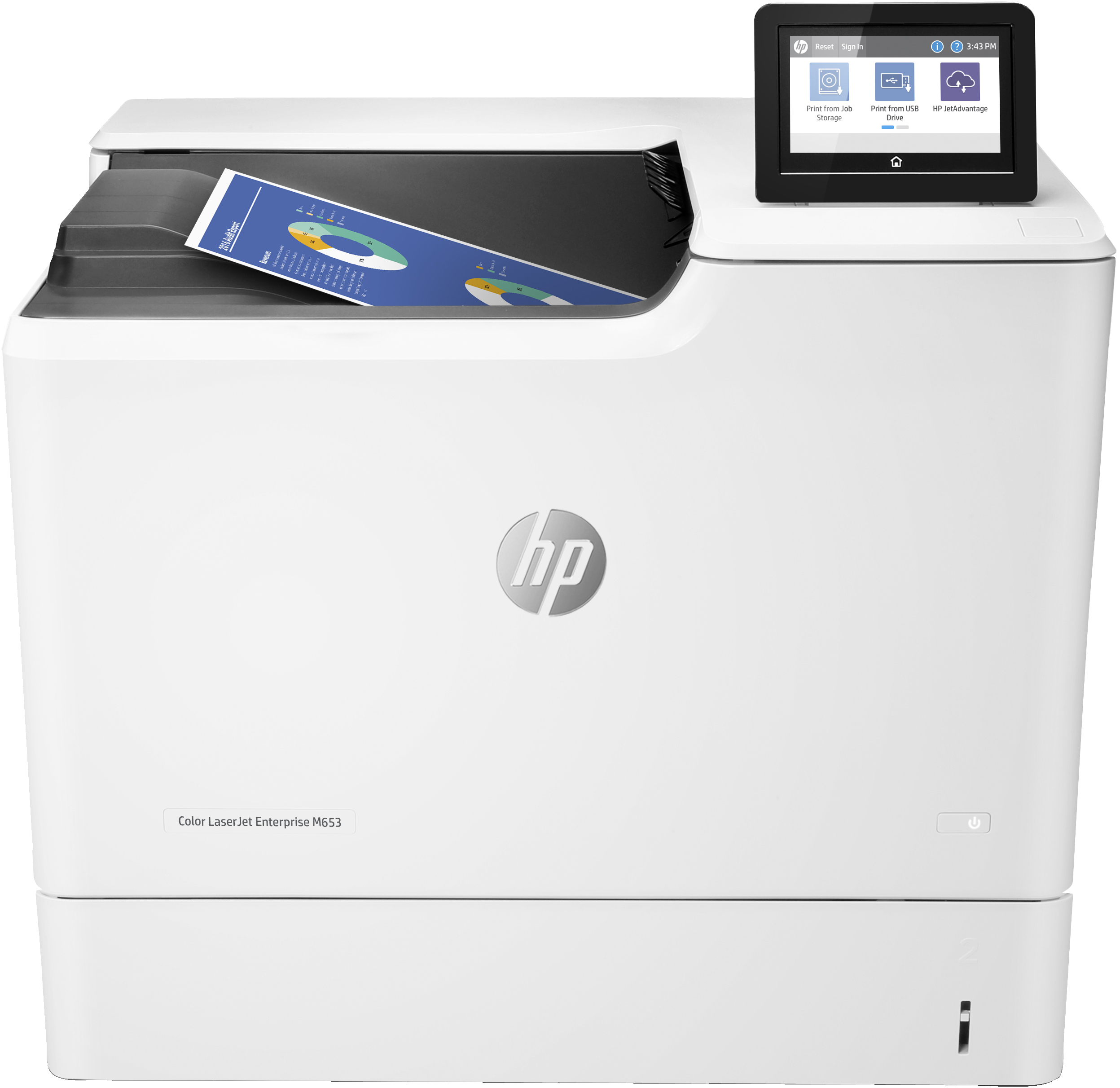 J8A04A Imprimanta laser A4 color HP CLJ Ent. M653dn J8A04A