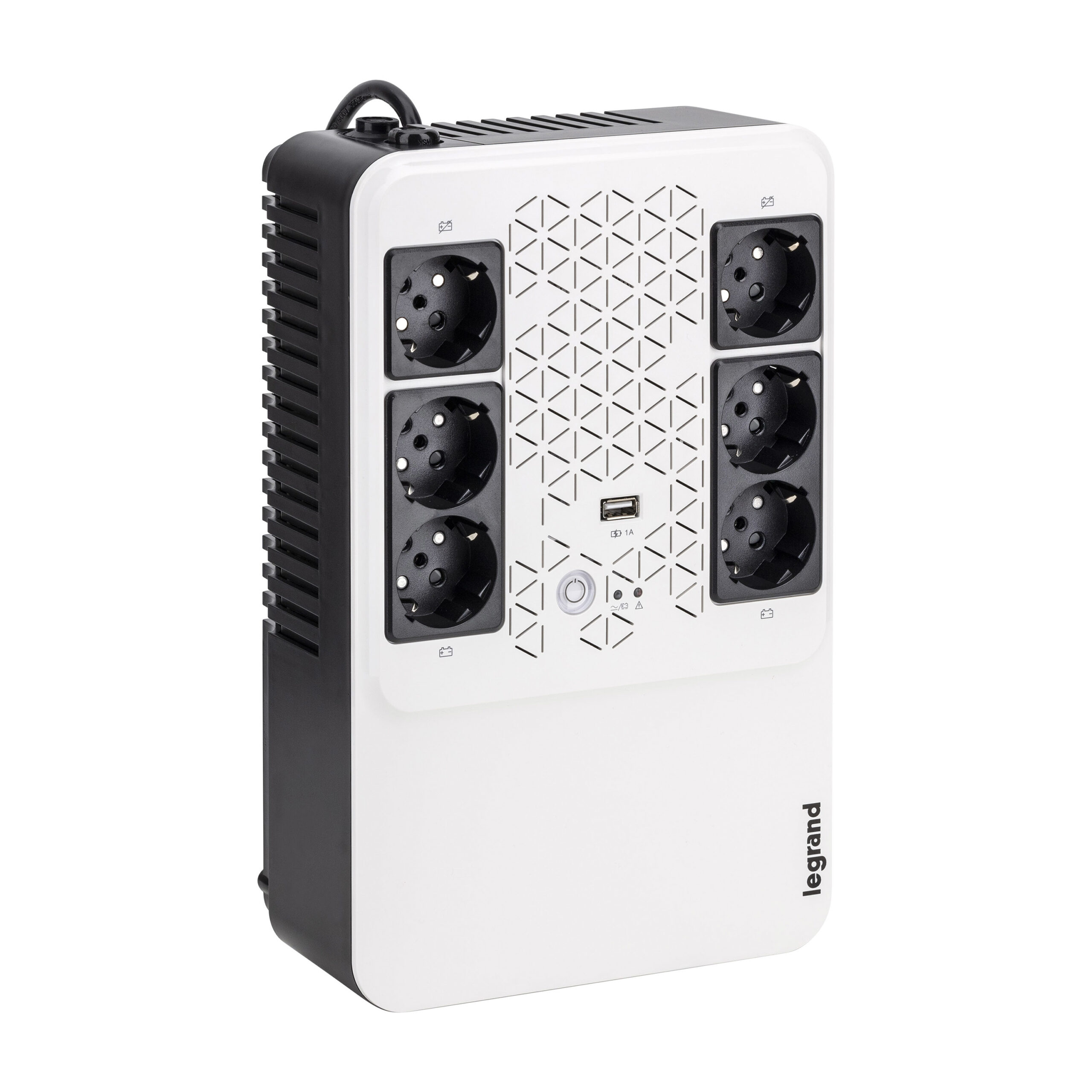 UPS Legrand MULTIPLUG 800, 800VA/480W, 6x German standard sockets, USB - imagine 2