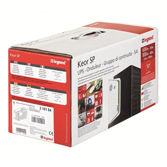 UPS Legrand KEOR SP 1500, 1500VA/ 900W, 2x IEC + - imagine 4