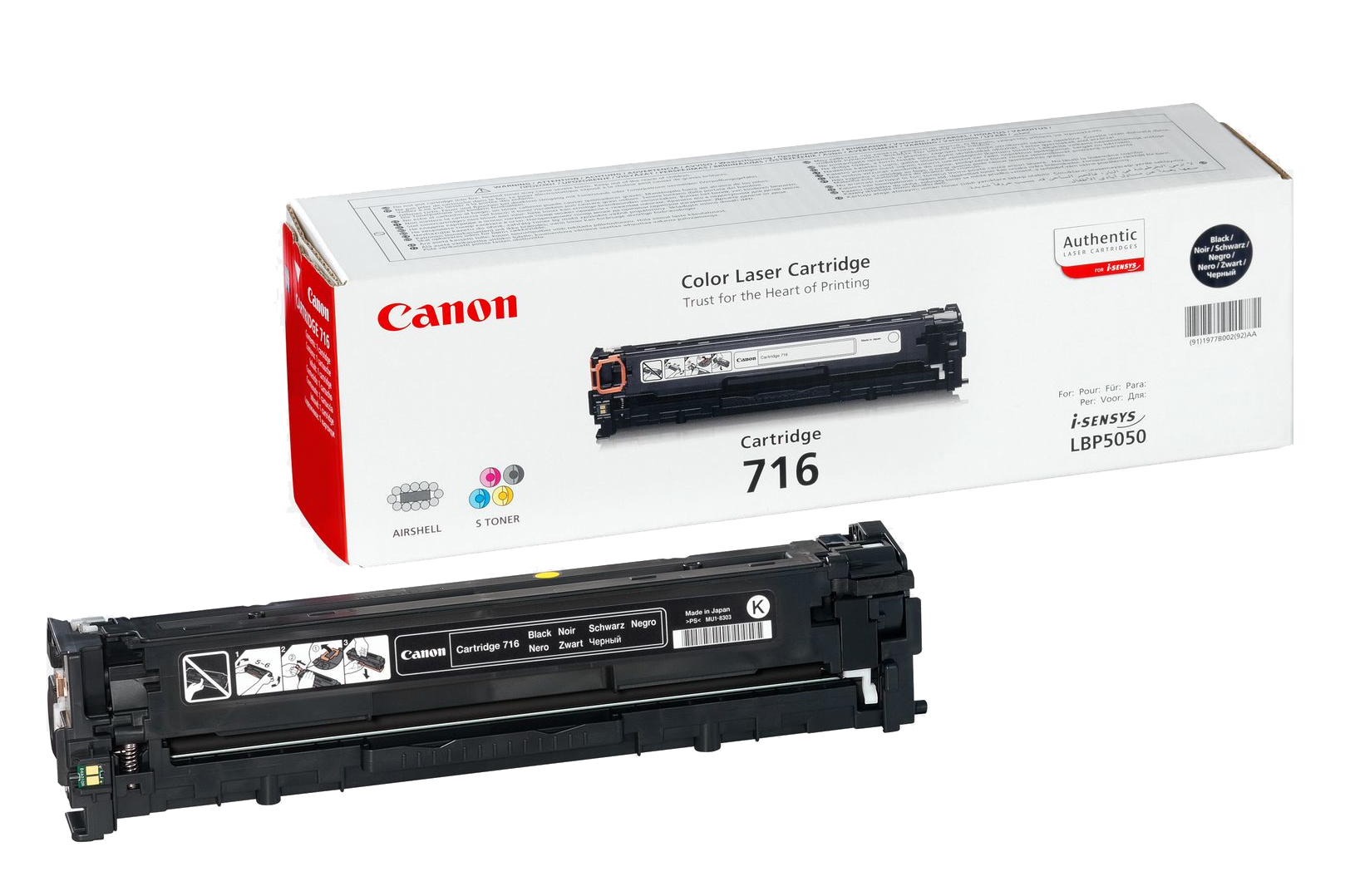 1980B002AA Cartus toner Canon Black CRG-716B