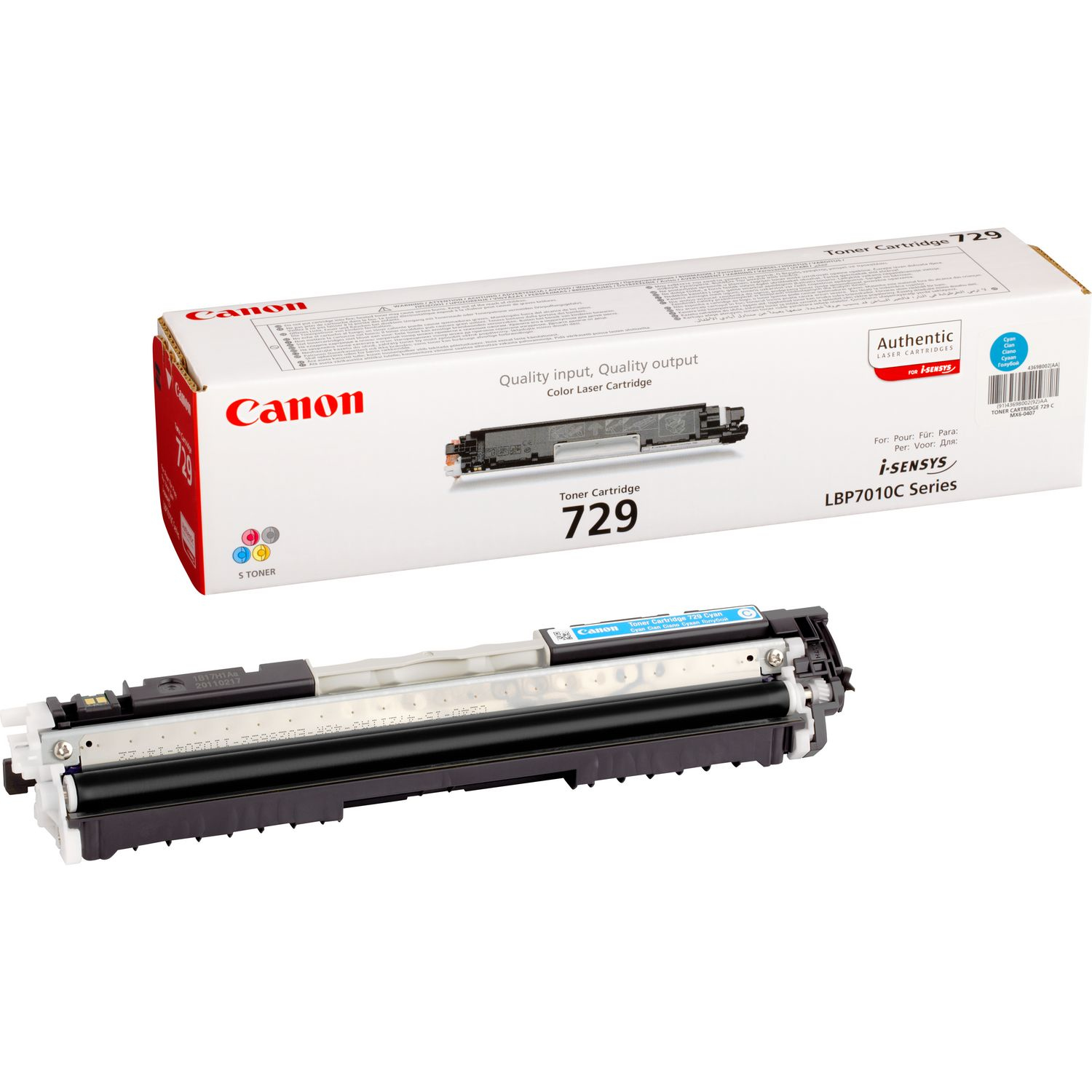 4369B002AA Cartus toner Canon Cyan CRG-729C