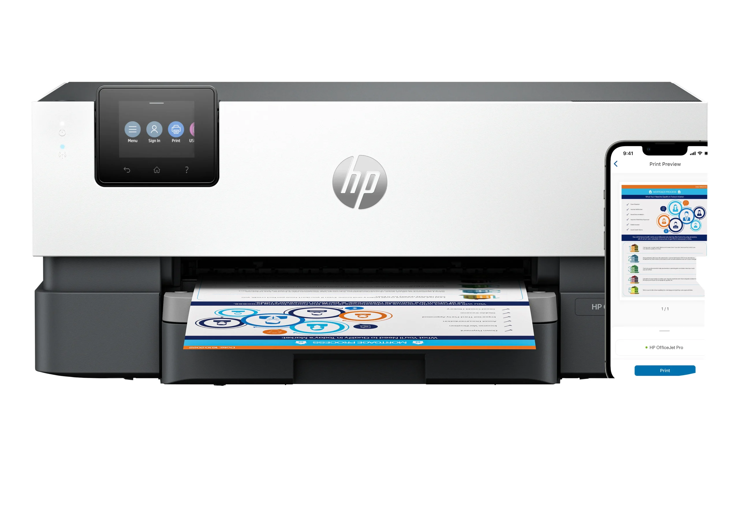 5A0S3B Imprimanta inkjet A4 HP OfficeJet Pro 9110b 5A0S3B
