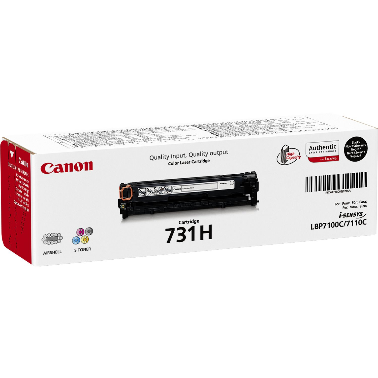 6273B002AA Cartus toner Canon Black cap. mare CRG-731HB