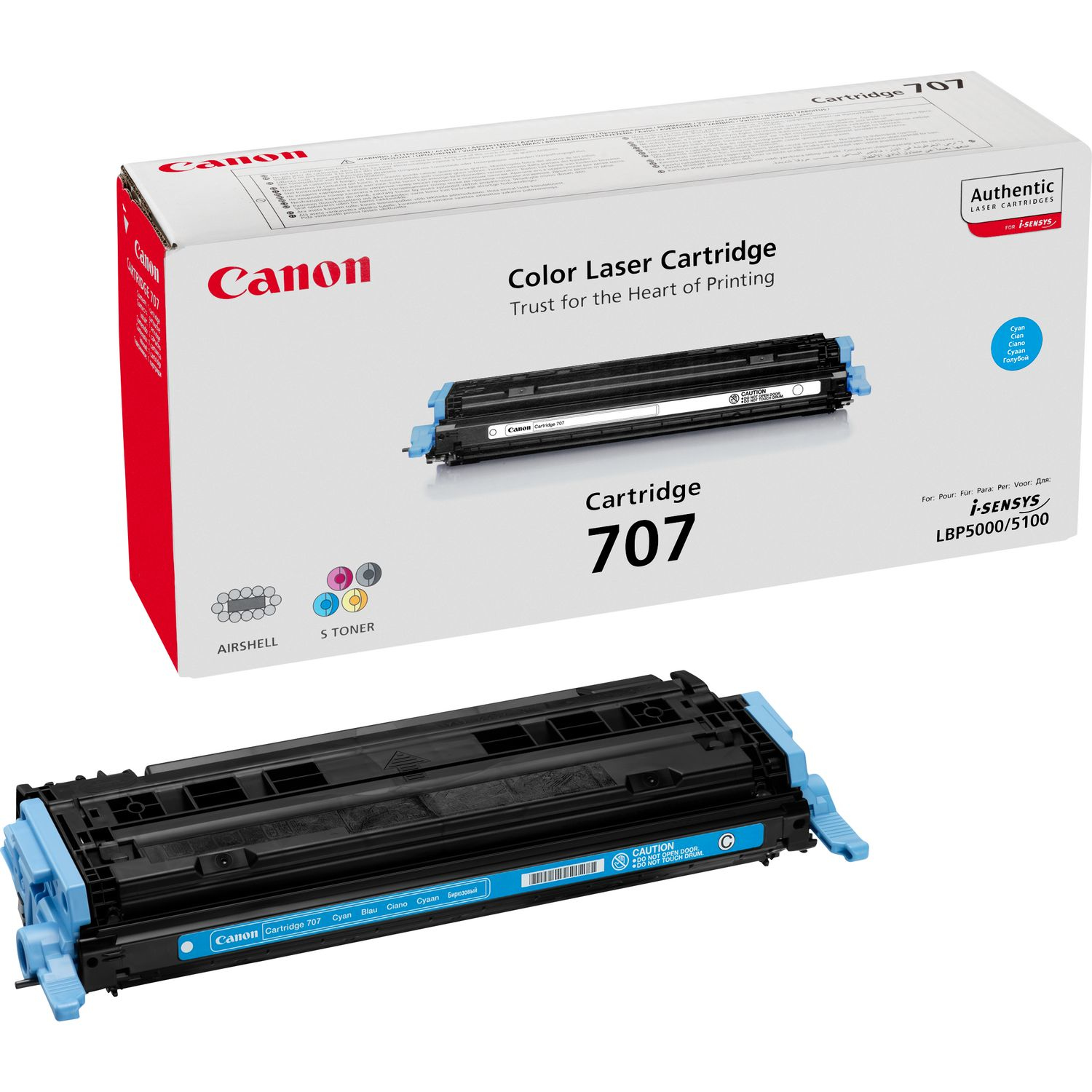 9423A004AA Cartus toner Canon Cyan CRG-707C