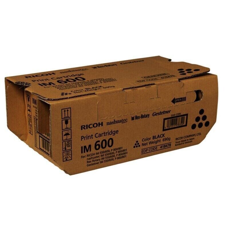 418478 Ricoh toner 25500p for P800/P801/IM550F/IM600 - imagine 2