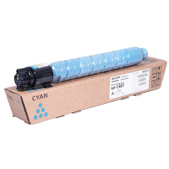 842212 Ricoh toner cyan 8000p for MPC407 - imagine 2
