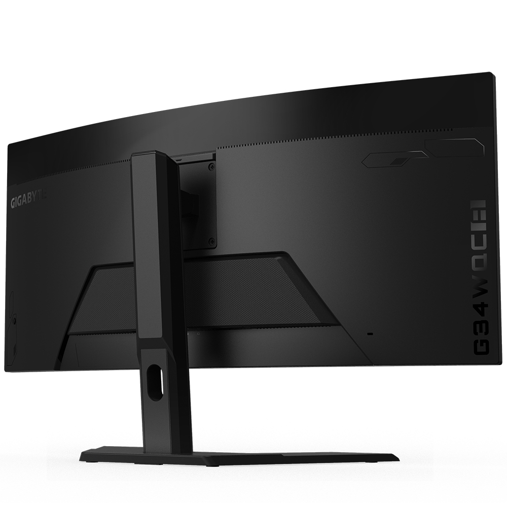 Monitor Commercial GIGABYTE G34WQC A, 34", 3440 x 1440 pixeli, - imagine 4