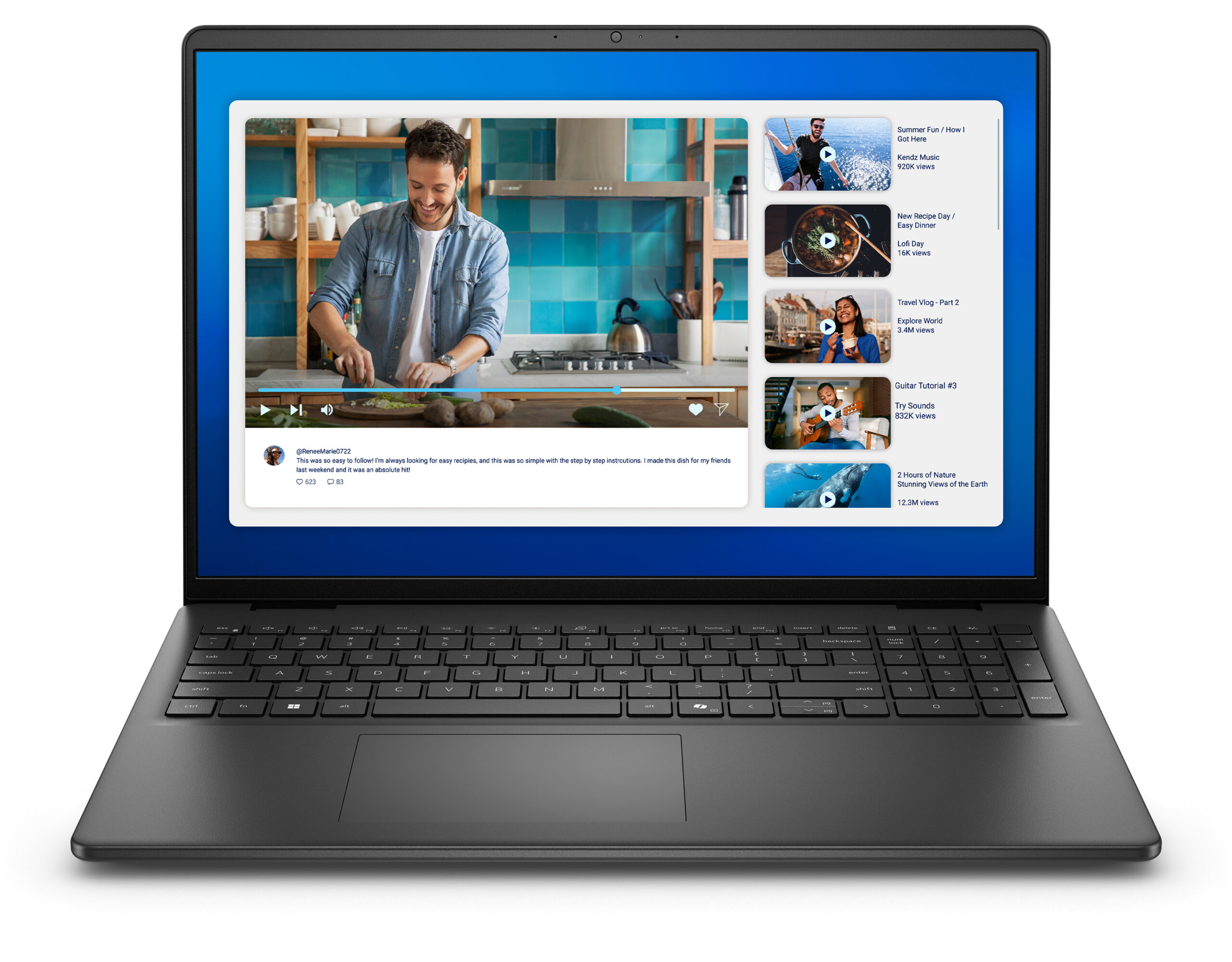 Laptop DELL 16 DC16250, 16.0-inch 16:10 FHD+ (1920x1200) Anti-Glare Non- - imagine 2