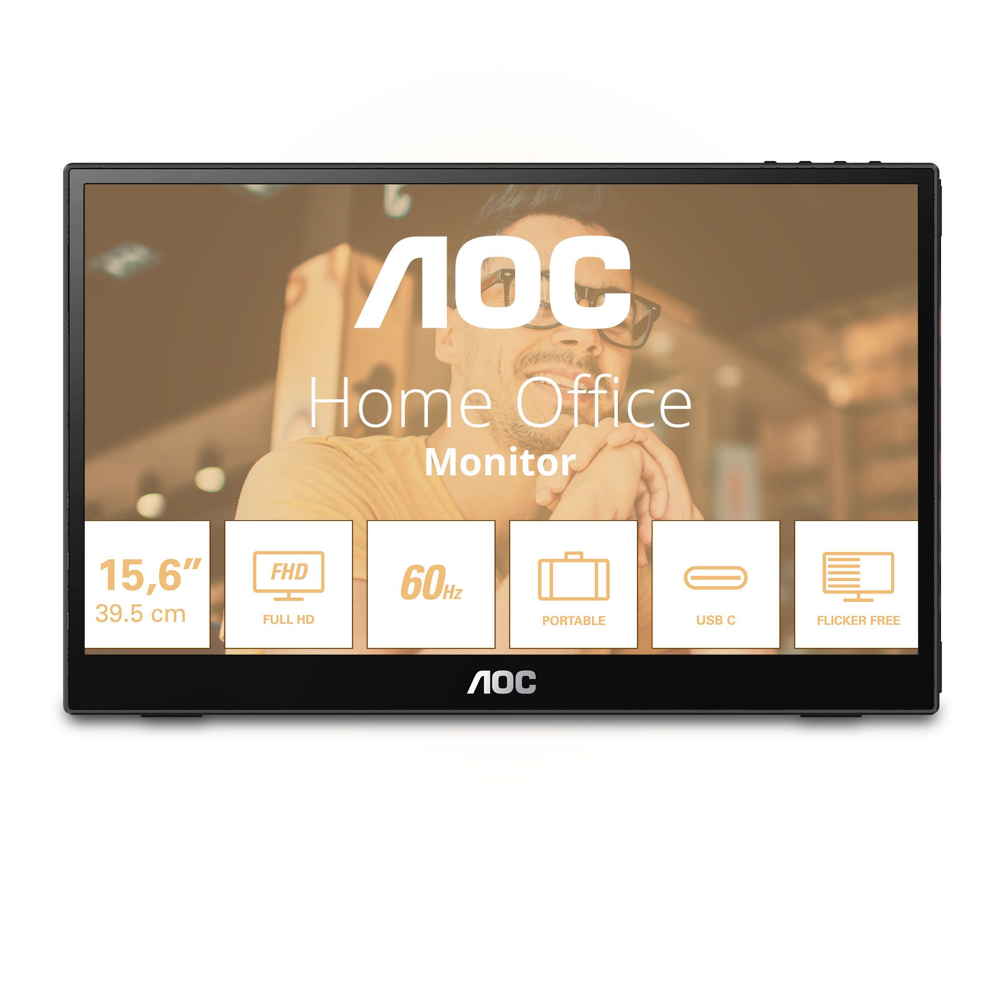 Monitor AOC 15.6" 16T3EA - imagine 2