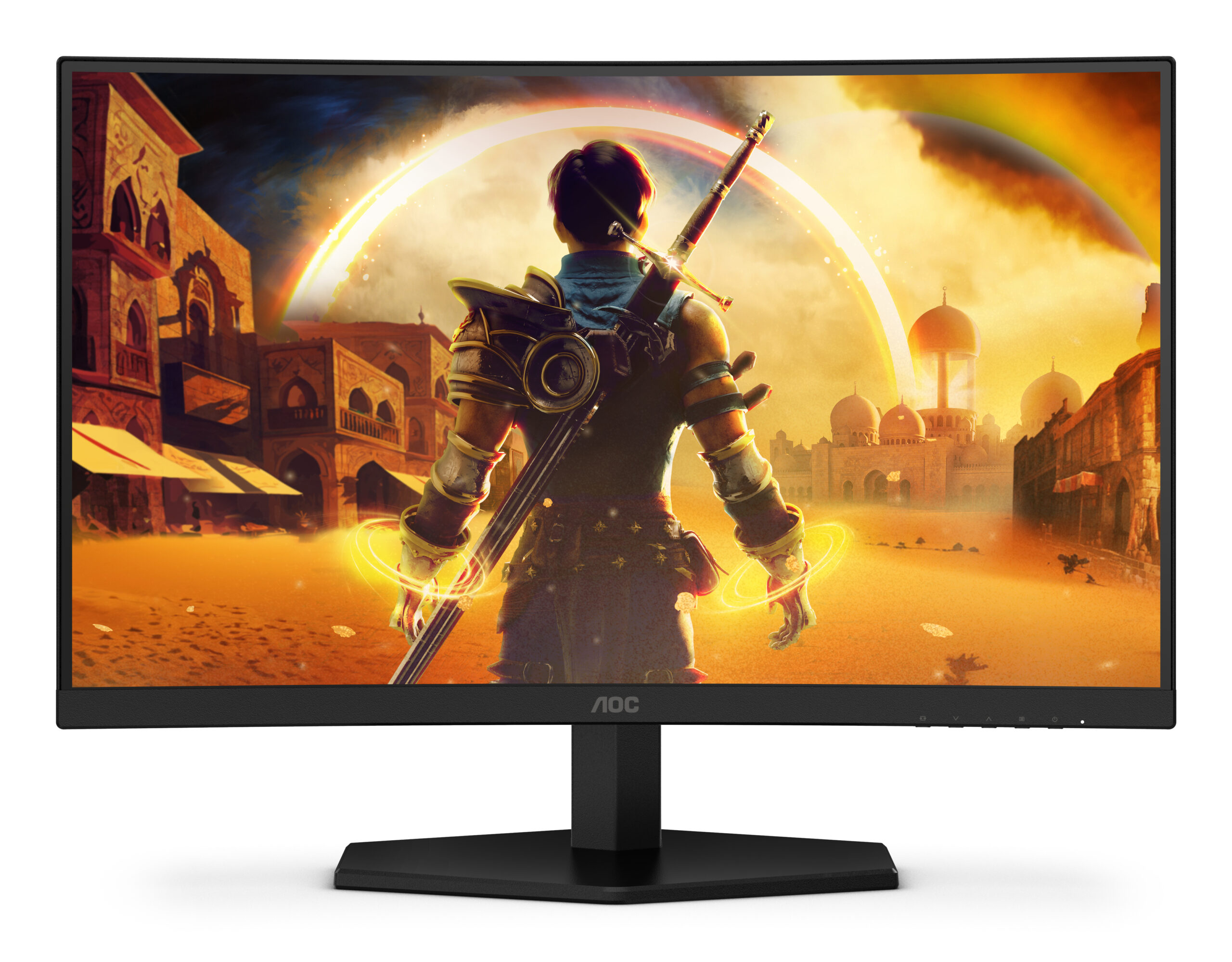 Monitor AOC 23.6" C24G42E, Curvature: 1500R, Diagonal (inch): 23.6, Diagonal - imagine 4