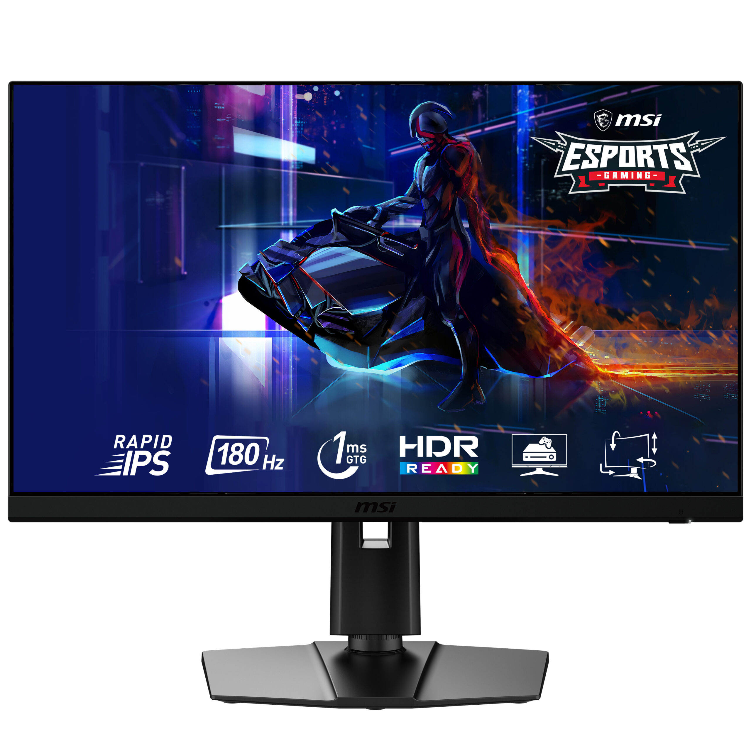 Monitor Consumer MSI G272QPF E2, 27", 2560 x 1440 pixeli, - imagine 2