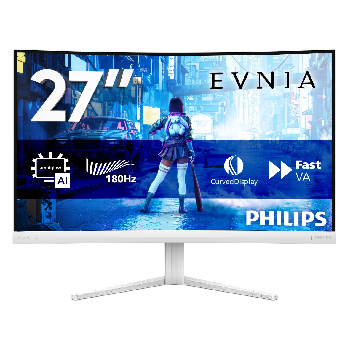 Monitor Philips 27" 27M2C5201L/00, Curvature: 1500R, Diagonal (inch): 27, Diagonal