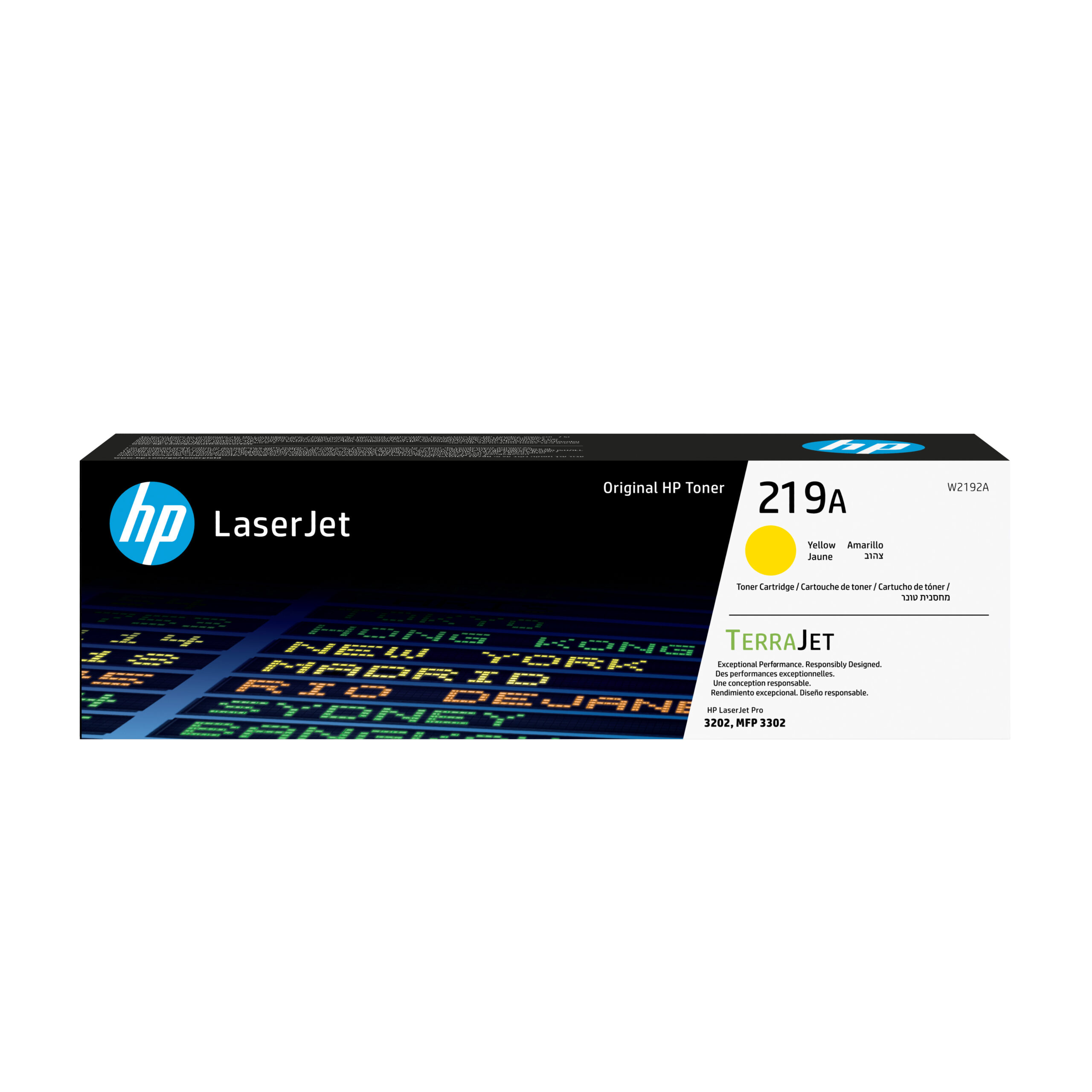 Toner HP W2192A yellow,1.2 k, nr 219A,HP LaserJet Pro