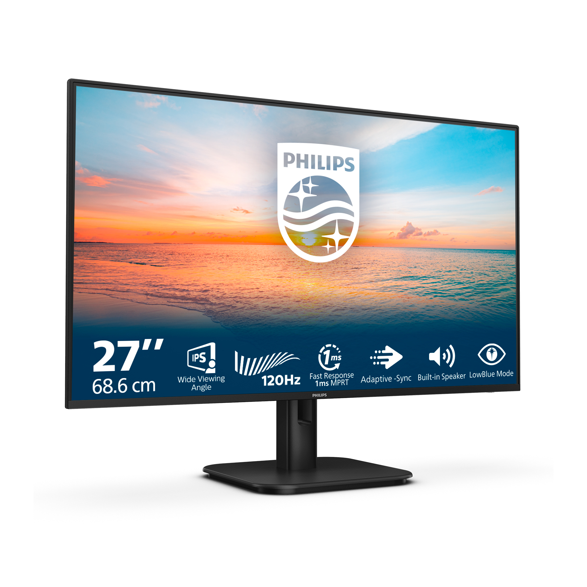 Monitor Philips 27" 27E1N1200A/00, Diagonal (inch): 27, Diagonal (cm): 68, - imagine 2