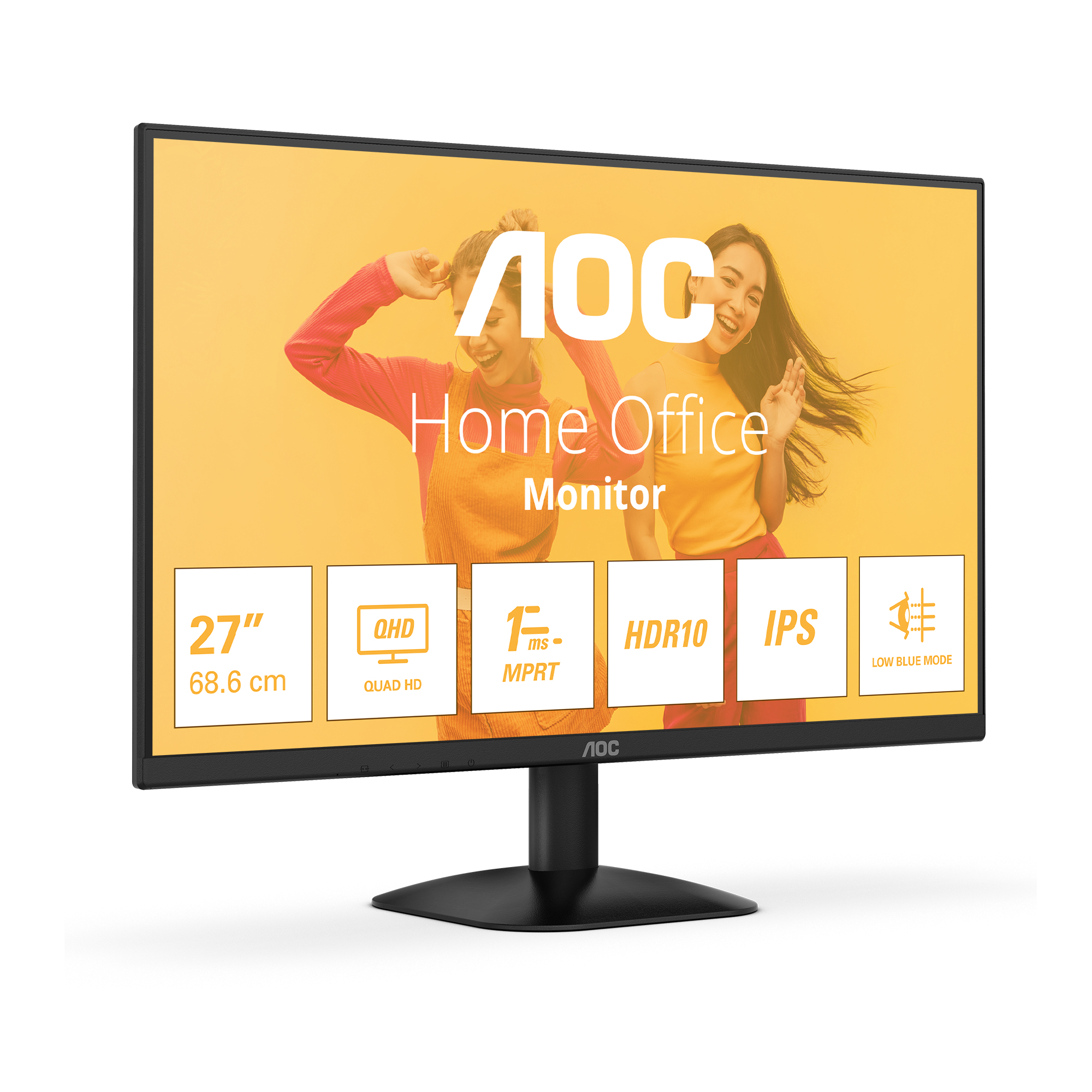 Monitor AOC 27" Q27B35E, Diagonal (inch): 27, Diagonal (cm): 68, - imagine 2