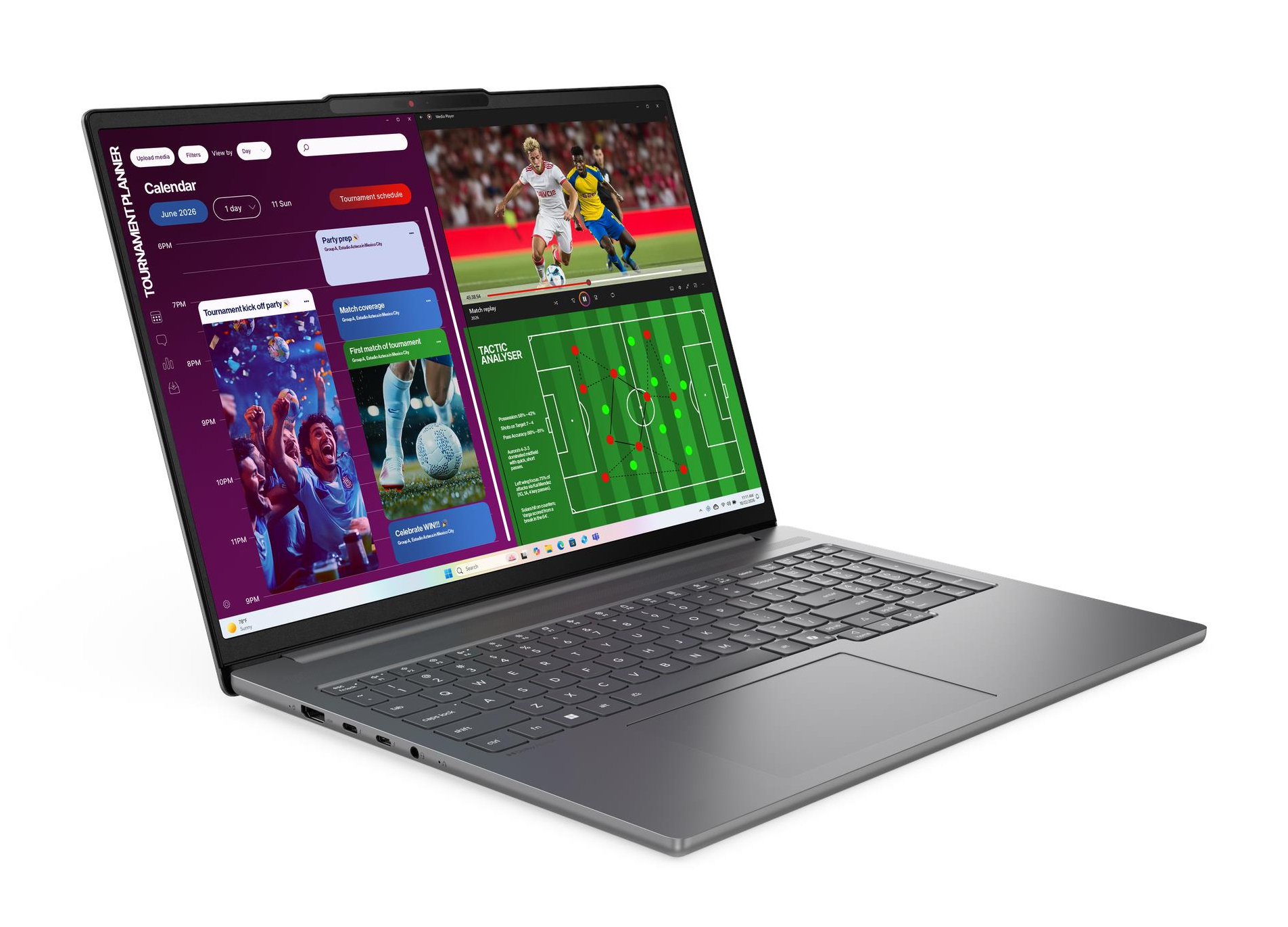 Laptop Consumer LENOVO IdeaPad Pro 5 16IPH11, cu procesor Intel - imagine 4