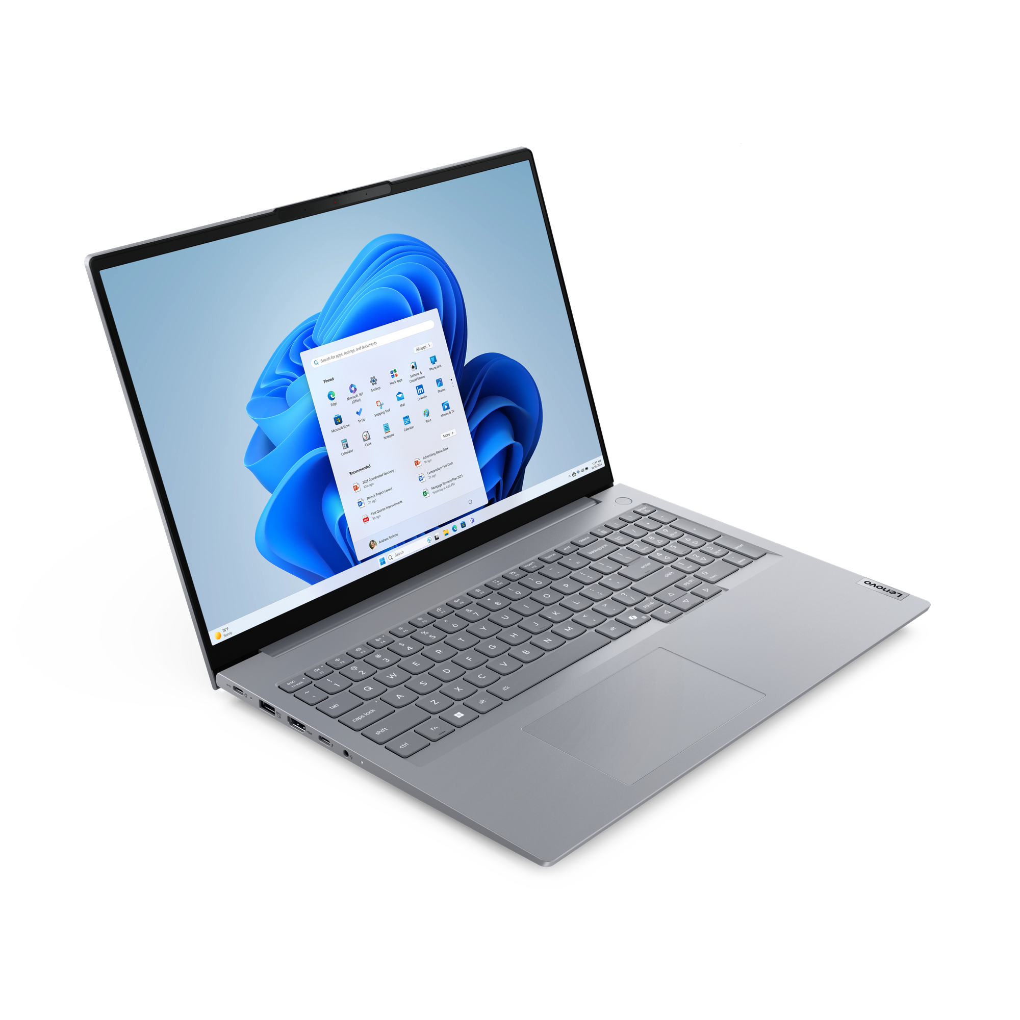 Laptop SMB Lenovo ThinkBook 16 G8 IAL, cu procesor Intel - imagine 2