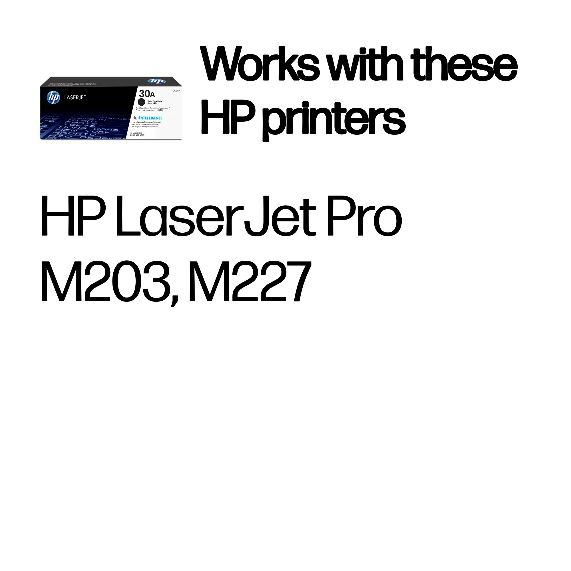 Toner HP, CF230A, black, 1.6 k, LASERJET PRO M203DN - imagine 2