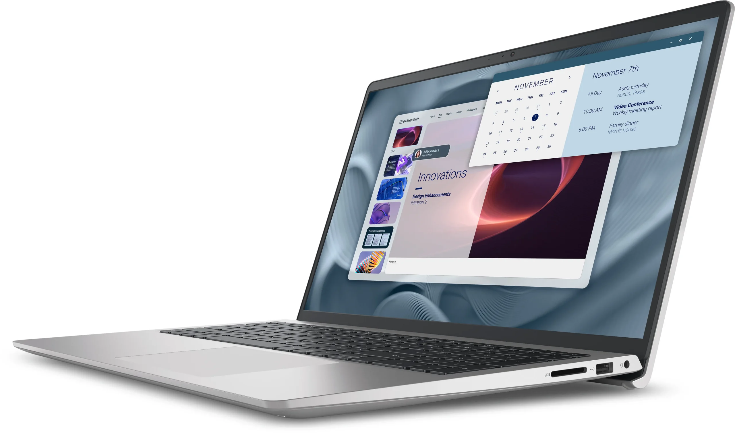 Laptop SMB DELL Pro 15 Essential PV15250, cu procesor Intel - imagine 3