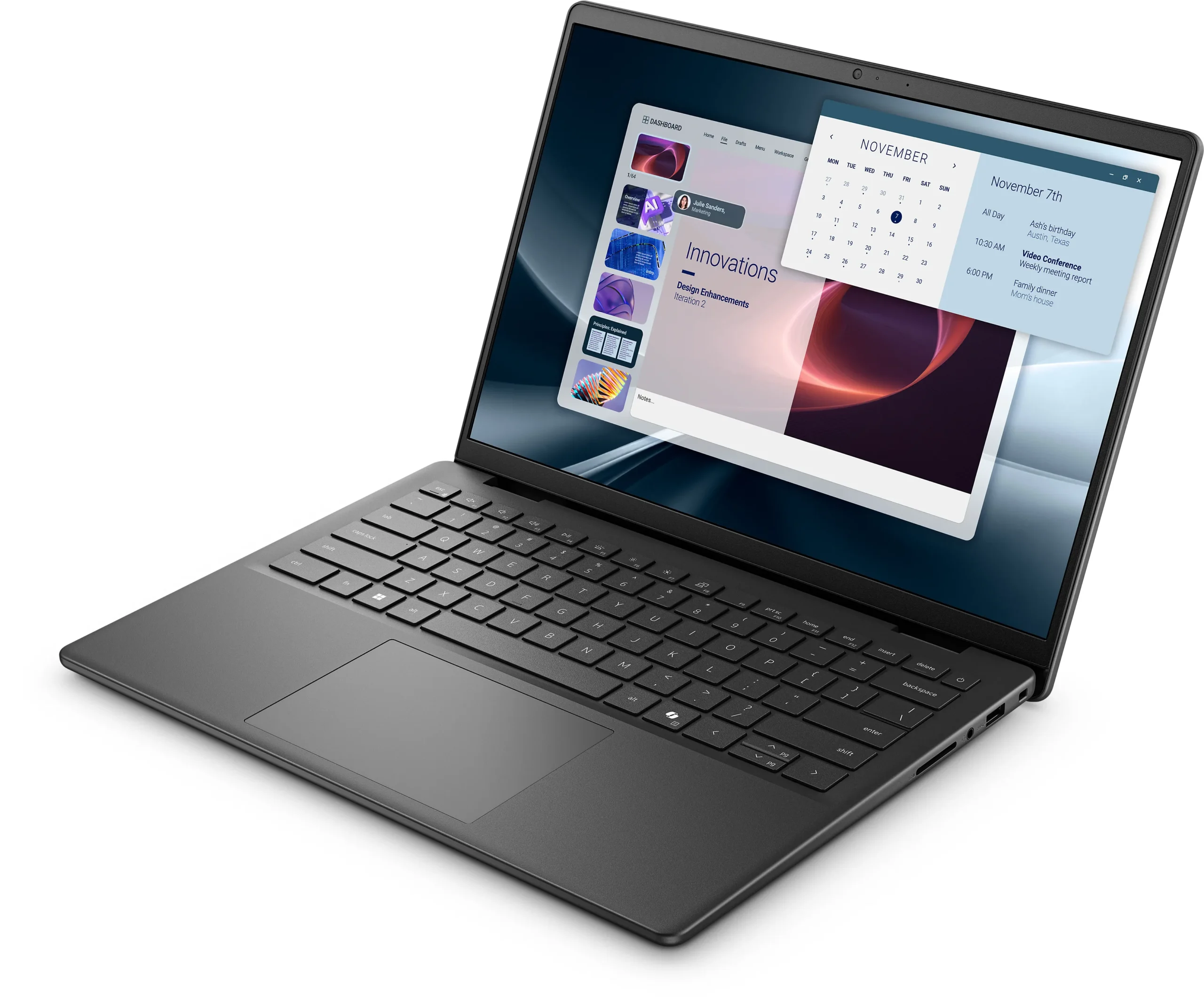 Laptop SMB Dell Pro 14 Essential PV14255, cu procesor AMD - imagine 3