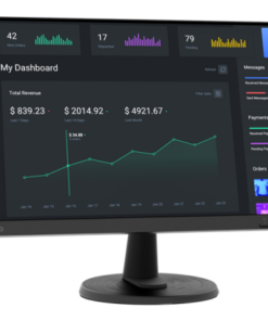 Monitor Lenovo C24-40 Monitor; 23.8"VA, FHD (1920x1080), 16:9, Brightness: 250