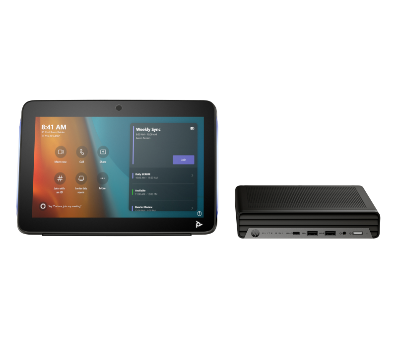 Desktop Consumer HP Mini IP Conference PC cu procesor Intel