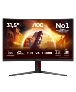 Monitor Gaming AOC C32G4Z, 31.5", 1920 x 1080 pixeli, Black,