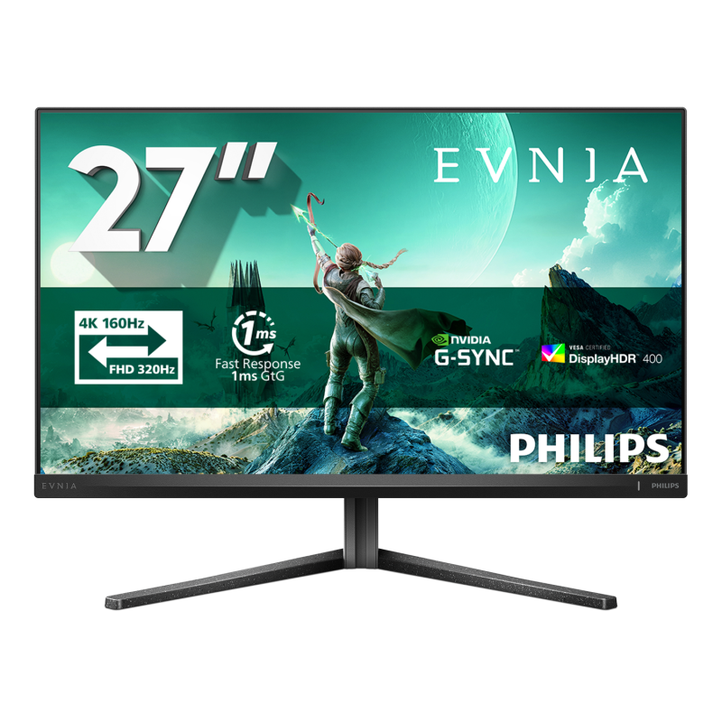Monitor Consumer Philips Evnia 3000 27M2N3800A/00, 27", 3840 x 2160