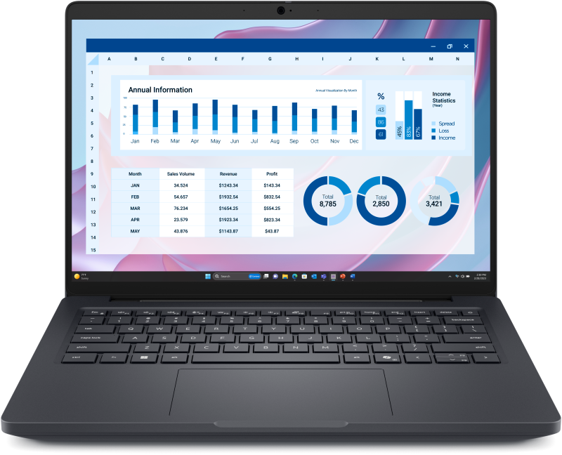 Laptop Business DELL Pro Max 14, cu procesor Ryzen AI