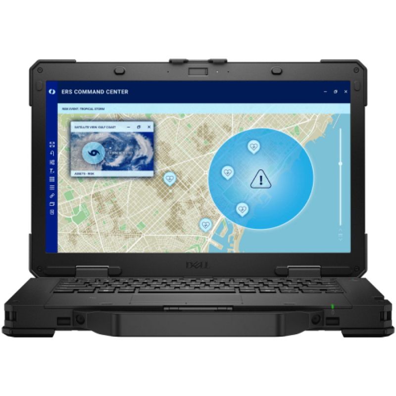 Laptop Business Dell Pro Rugged 14 RB14250, cu procesor Intel
