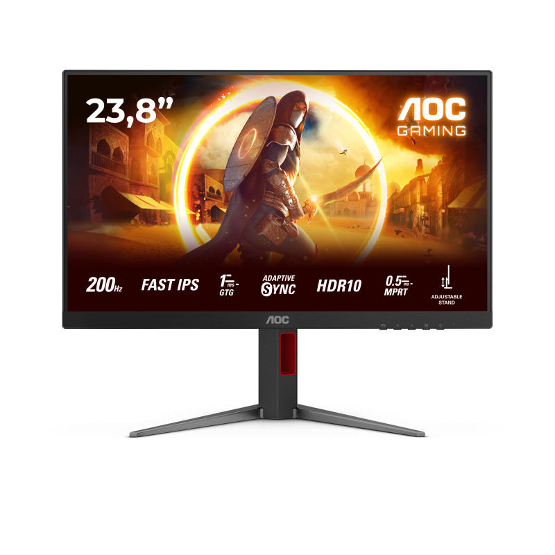 Monitor AOC 23.8" 24G4HA, Diagonal (inch): 23.8, Diagonal (cm): 60,