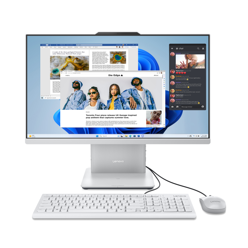 All-in-One Consumer Lenovo IdeaCentre AIO 24ARR9 cu procesor AMD Ryzen