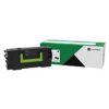 Lexmark 58D2U00. Black toner page yield: 55000 pages, Printing colours: