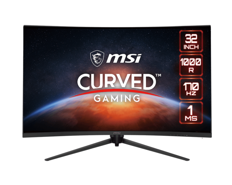 Monitor Consumer MSI Optix G321CQP E2, 31.2", 2560 x 1440