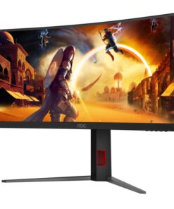 Monitor Gaming AOC CU34G4, 34", 3440 x 1440 pixeli, Black,