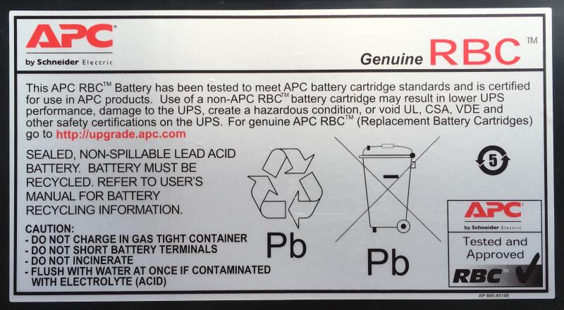 Acumulator APC pentru SUA2200RMI2U, SUA3000RMI2U - imagine 5
