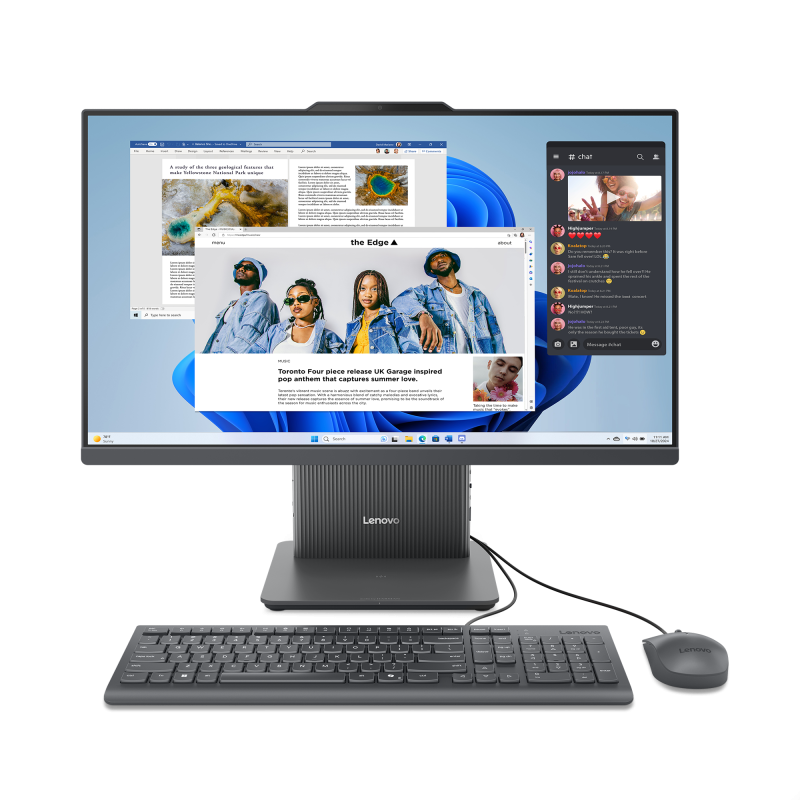 All-in-One Consumer Lenovo IdeaCentre AIO 24ARR9 cu procesor AMD Ryzen